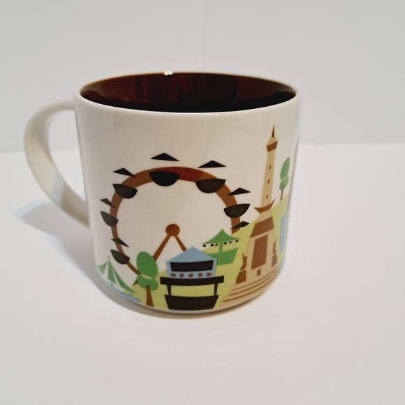 Starbucks You Are Here Collection Indianapolis 14oz Stoneware Mug - Picture 3 of 6